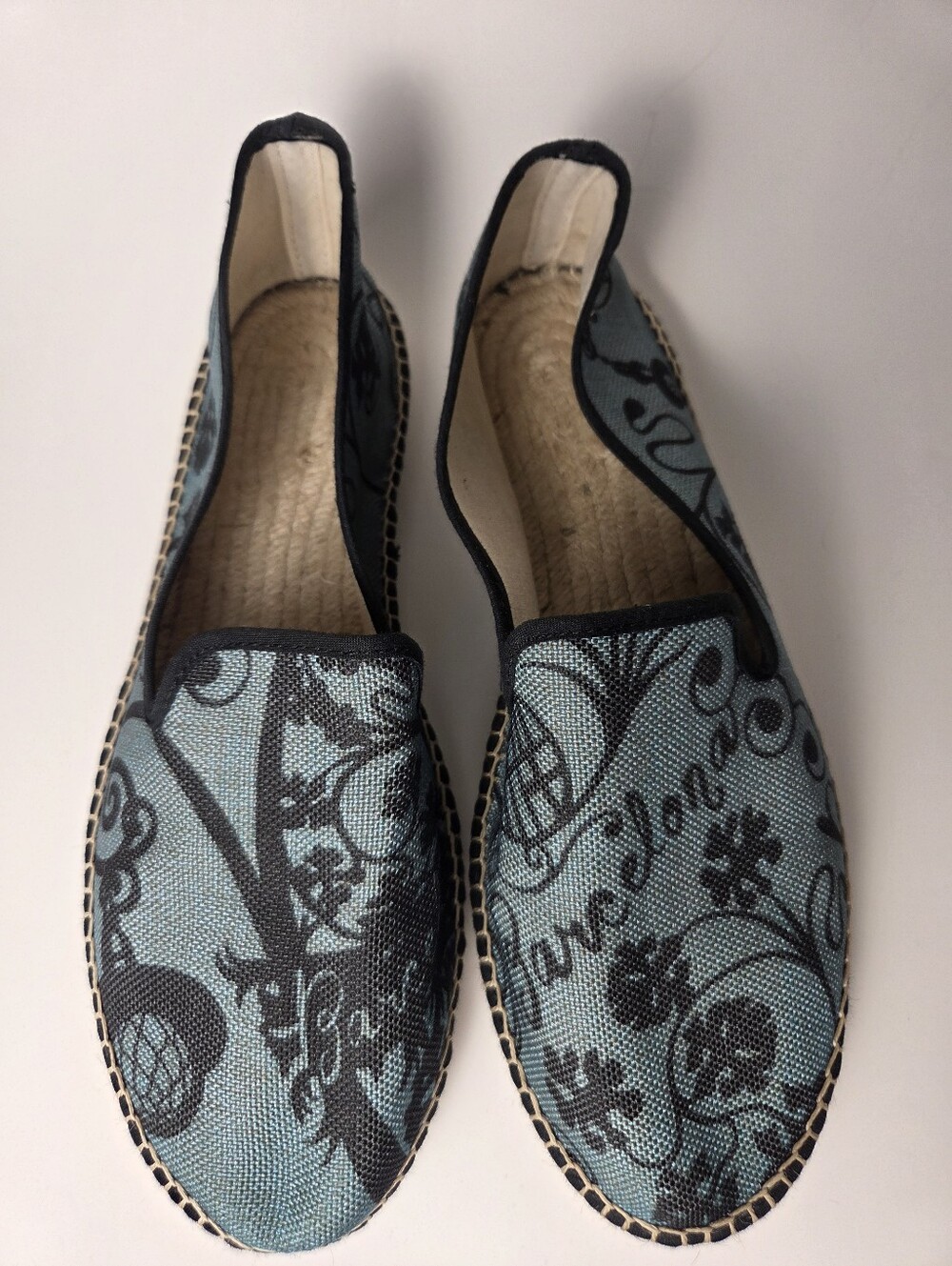 Men’s espadrille Jute La manual Barcelona Beach Size 40 EU Shoes 7 Us